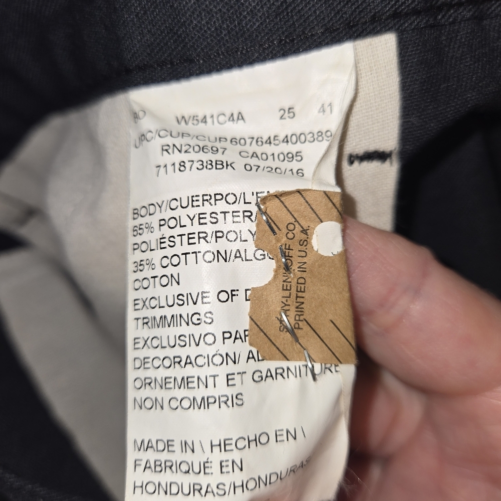 Dickies Men's 42X30 Black Pants - Picture 8 of 11